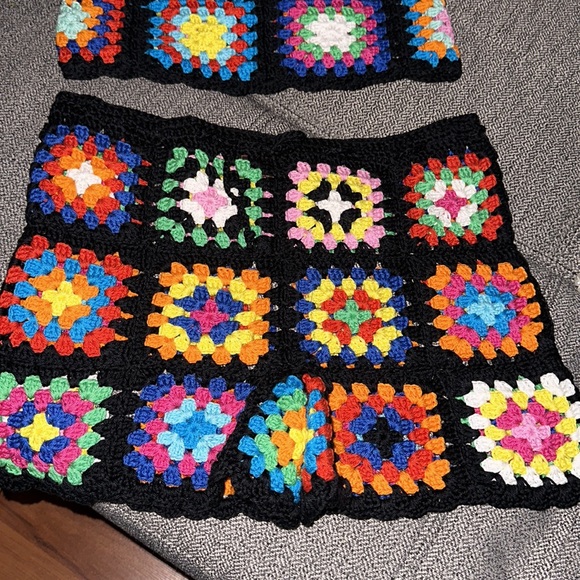 ADONIS colorful crochet set perfect for summer - Picture 3 of 5